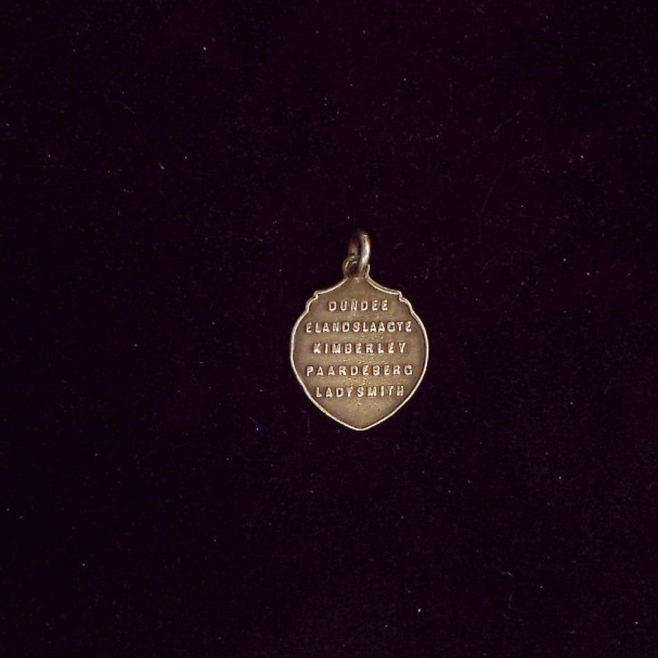 Silver Boer War tribute medal, 1899-1902 (c.1900) 'Wiping Something Off A Slate'