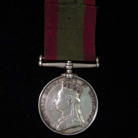 Afghanistan Medal 1878-80, awarded to Driver James Franklin, C Battery, 3rd Brigade, R.A. Includes papers - BuyMilitaryMedals.com - 1