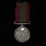 Afghanistan Medal 1878-80, awarded to Driver James Franklin, C Battery, 3rd Brigade, R.A. Includes papers - BuyMilitaryMedals.com - 2