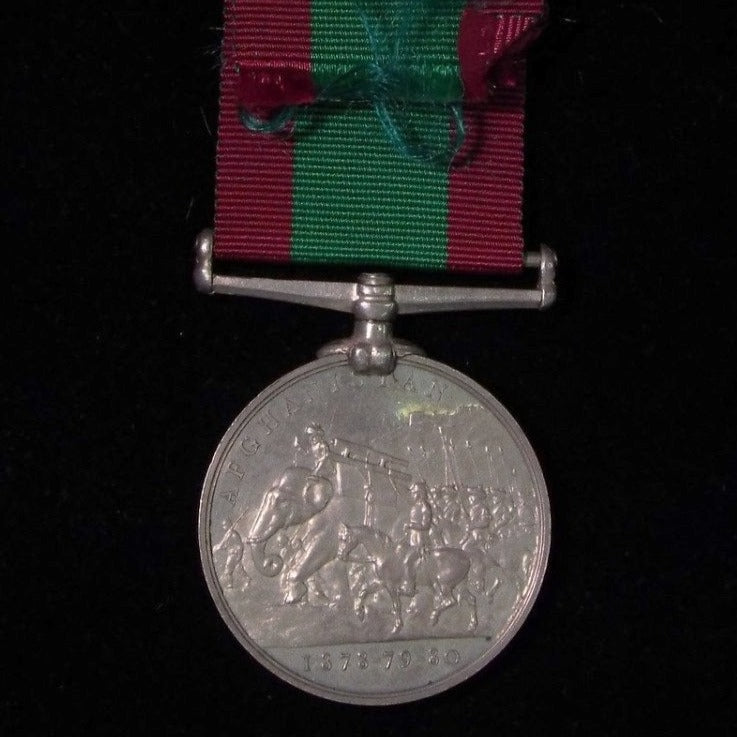 Afghanistan Medal 1878-80, awarded to Private A. Church, 2/11th Regiment