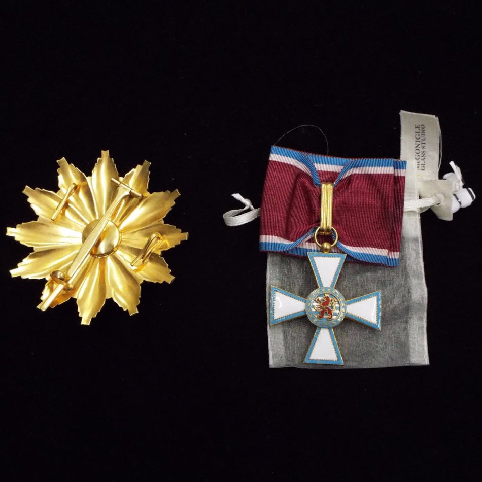 Luxembourg Civil Order of Merit pair