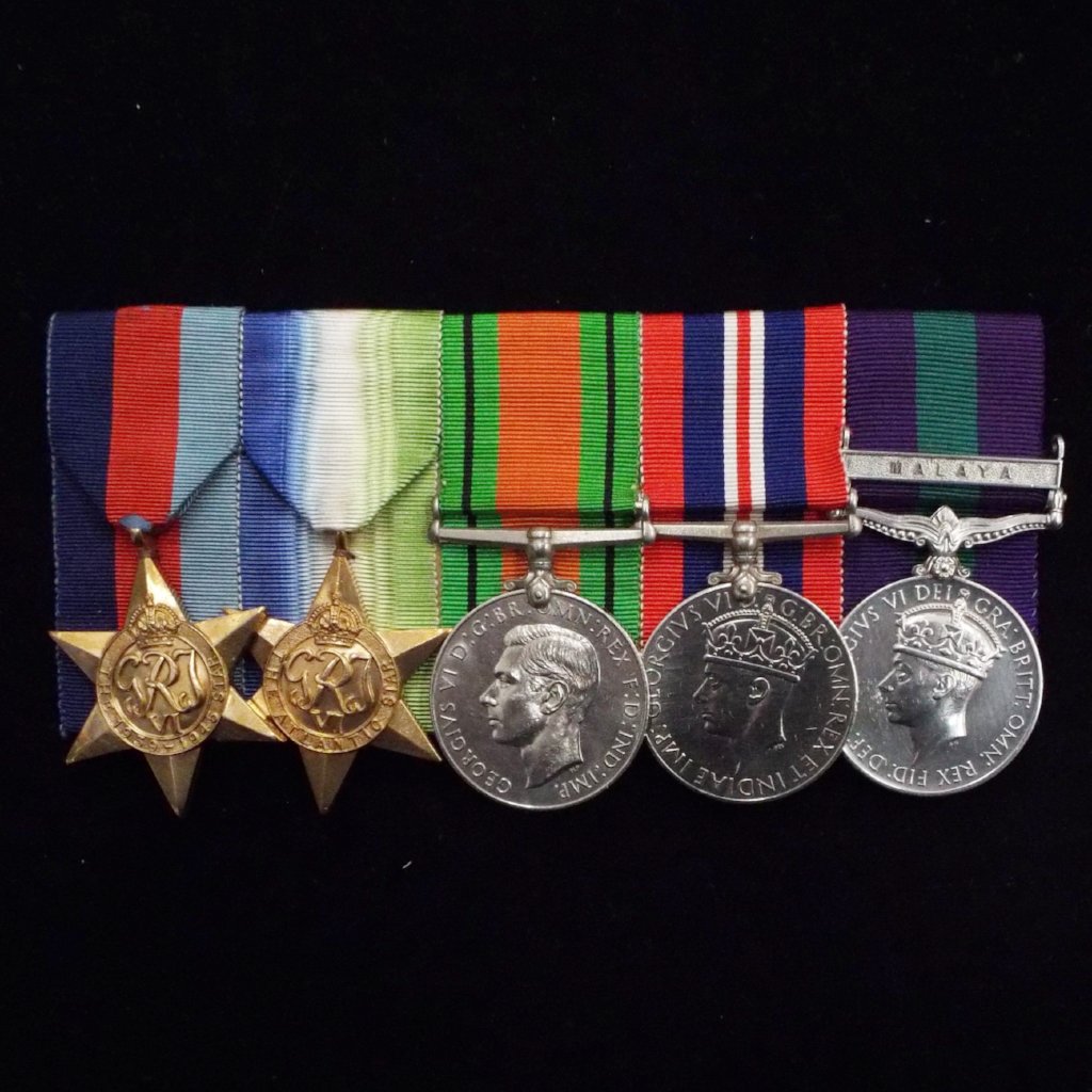 Group of 5 medals to S/Ldr. T. Hamilton Brown, Technical Branch, RAF