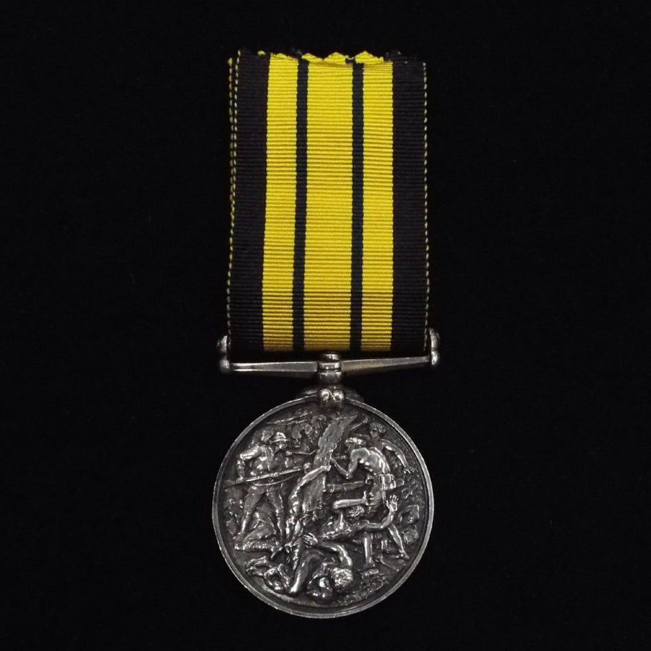 Ashantee Medal to T. O. Evered, Dom. 3rd class, HMS Encounter