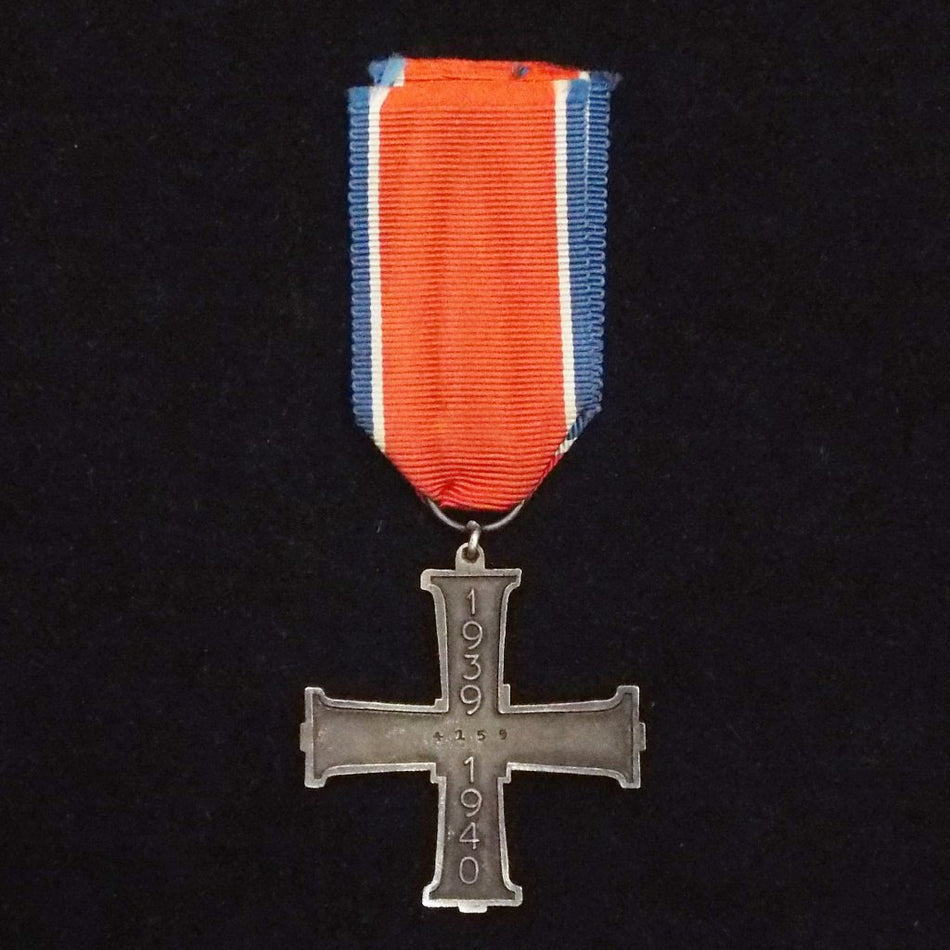 Finland Military Cross, No. 4159, WW2