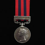 India General Service Medal 1854-95, 1 clasp: Hazara 1888. To 470 Sowar Kasim Khan