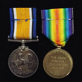 WW1 pair to 2/Lt. Cecil E. Gouldsmith, R. W. Surrey/ Suffolk Regt. att. Indian Army. Freeman of the City of London