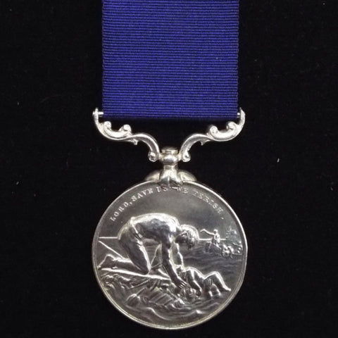 Liverpool Shipwreck and Humane Society's Marine Medal to 3rd Officer A. M. Slater, SS Junin, for Gallant Service 31st July 1910