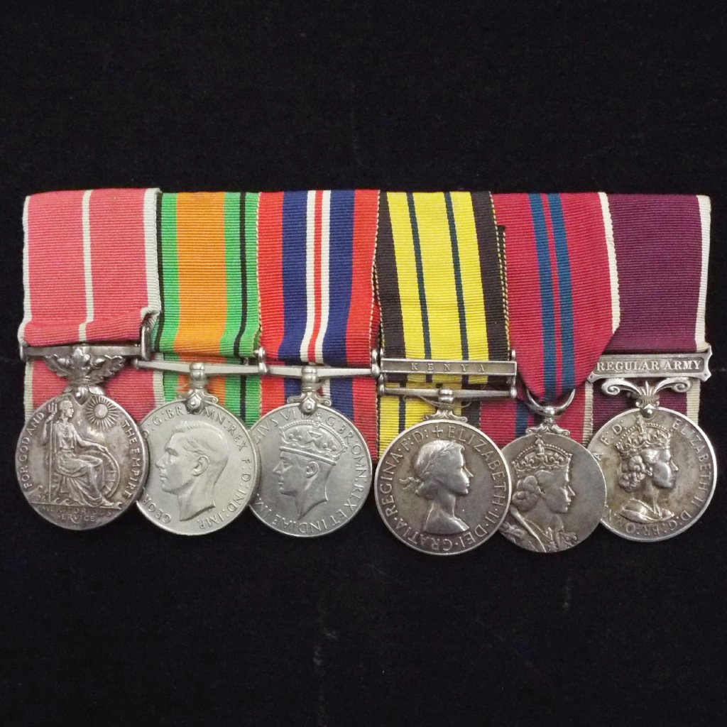 British Empire Medal group of 6 to 733335 Sergeant Leonard Thomas Pyke, Royal Corps of Signals