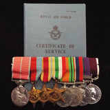 British Empire Medal group of 8 to F/0626435 F/Sgt. E. J. Cooper, Medical Secretary, RAF