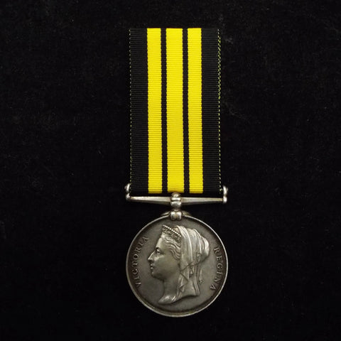 Ashantee Medal (1873-74) to Bandsman J. May, Royal Navy, HMS Rattlesnake