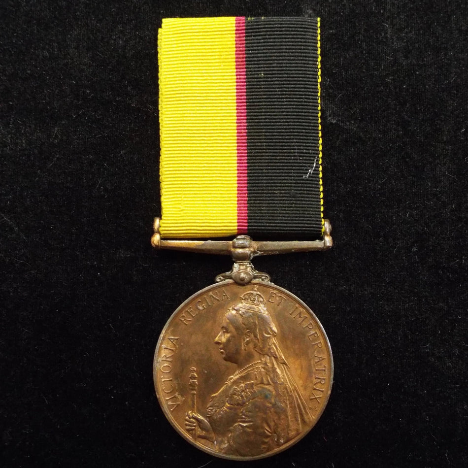 Queen's Sudan Medal, bronze, unnamed