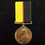 Queen's Sudan Medal, bronze, unnamed