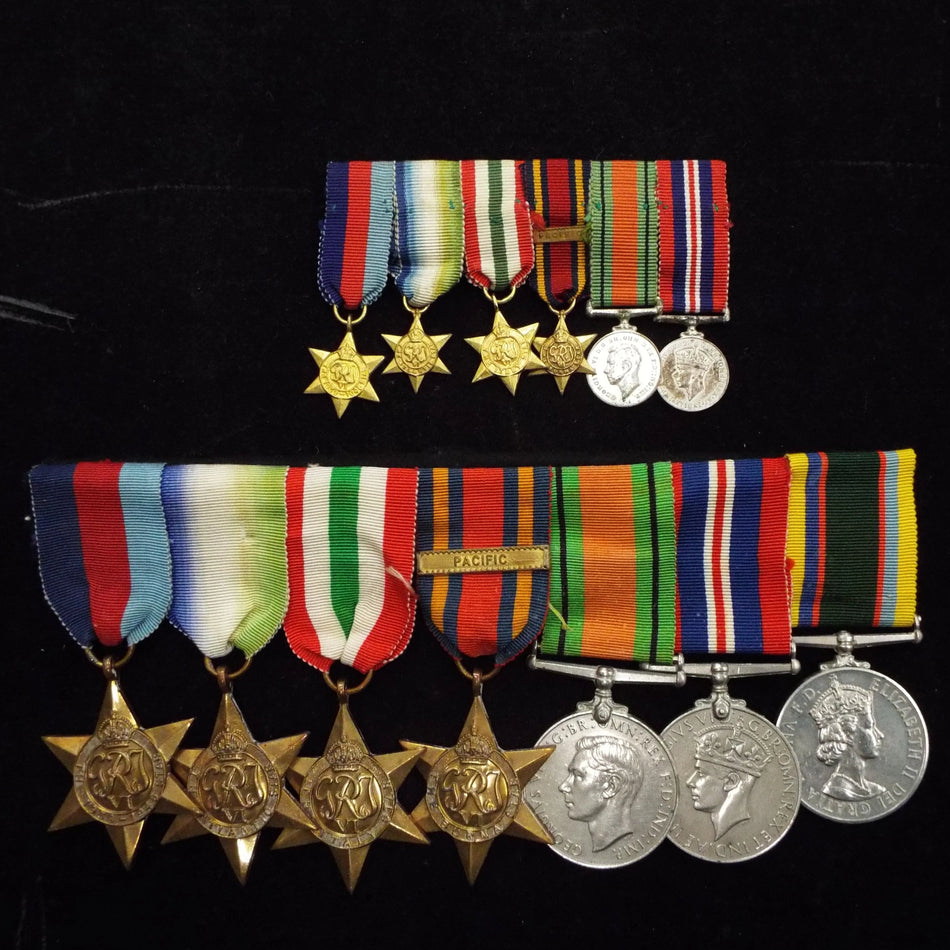 Group of 7 to 477622 Captain R. Griffiths, A.F.C. (Merioneth & Montgomery) Ex Royal Navy