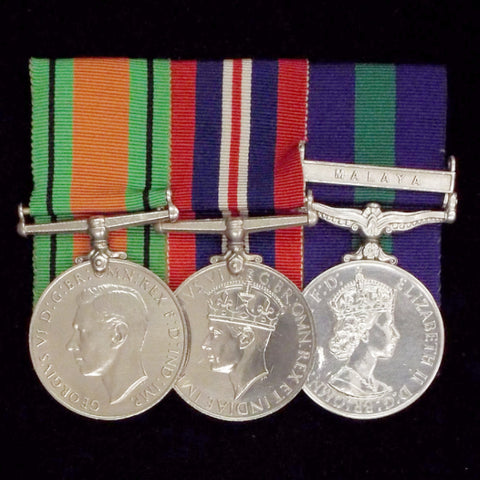 Group of 3 medals to Squadron Leader/ Group Captain William Henry E. Marriott, R.A.F. - BuyMilitaryMedals.com