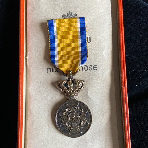 Netherlands, Order of Orange-Nassau, silver gilt, with original box