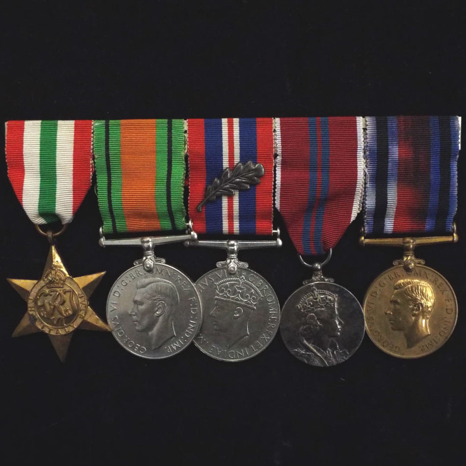 Group of 5 to 122027 Squadron Leader J. T. Hancock, Headquaters, No.61 Group, R.A.F.V.R.