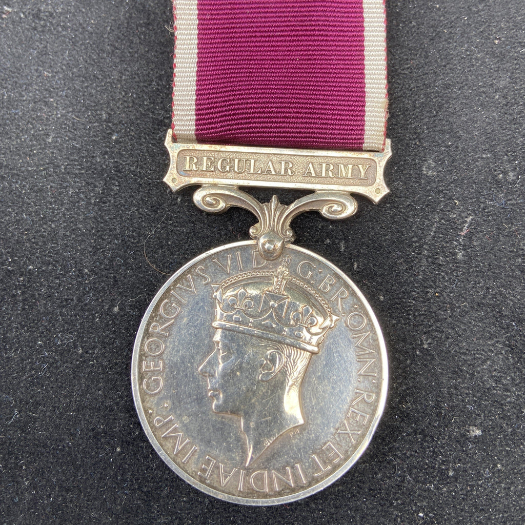 Army Long Service Good Conduct Medal to 1859419 W.0.CL.2. V.E. Light, R.E.