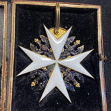 Prussia, Johanniter Order, a fine gold piece in original case, pre WW1