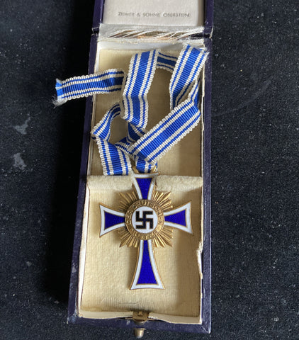 Nazi Germany, Mother's Cross, 1st class, in original box