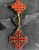 Vatican, Order of the Holy Sepulchre, commander, with badge, gilt metal, two small chips to reverse