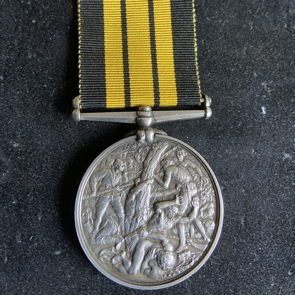 Ashantee Medal (1873-74) to 521 Gunner J. Vann, Royal Artillery