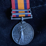 Queen's South Africa Medal, 2 bars: Orange Free State & Cape Colony, to 5318 Pte. J. Walsh, 9 Battalion, Mounted Infantry, 2nd Loyal North Lancashire Regiment