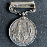 Indian General Service Medal, Waziristan 1894-5 bar, to to 2296 Pte. J. Burton, 2 Battalion, Border Regiment