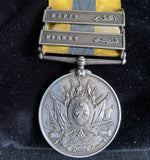Khedive's Sudan Medal, 2 bars: Hafir (19-26 September 1896) & Firket (7 June 1896), to 273035 John Jackson, HMS Scout, Royal Navy. Scarce, only 149 medals to the ship