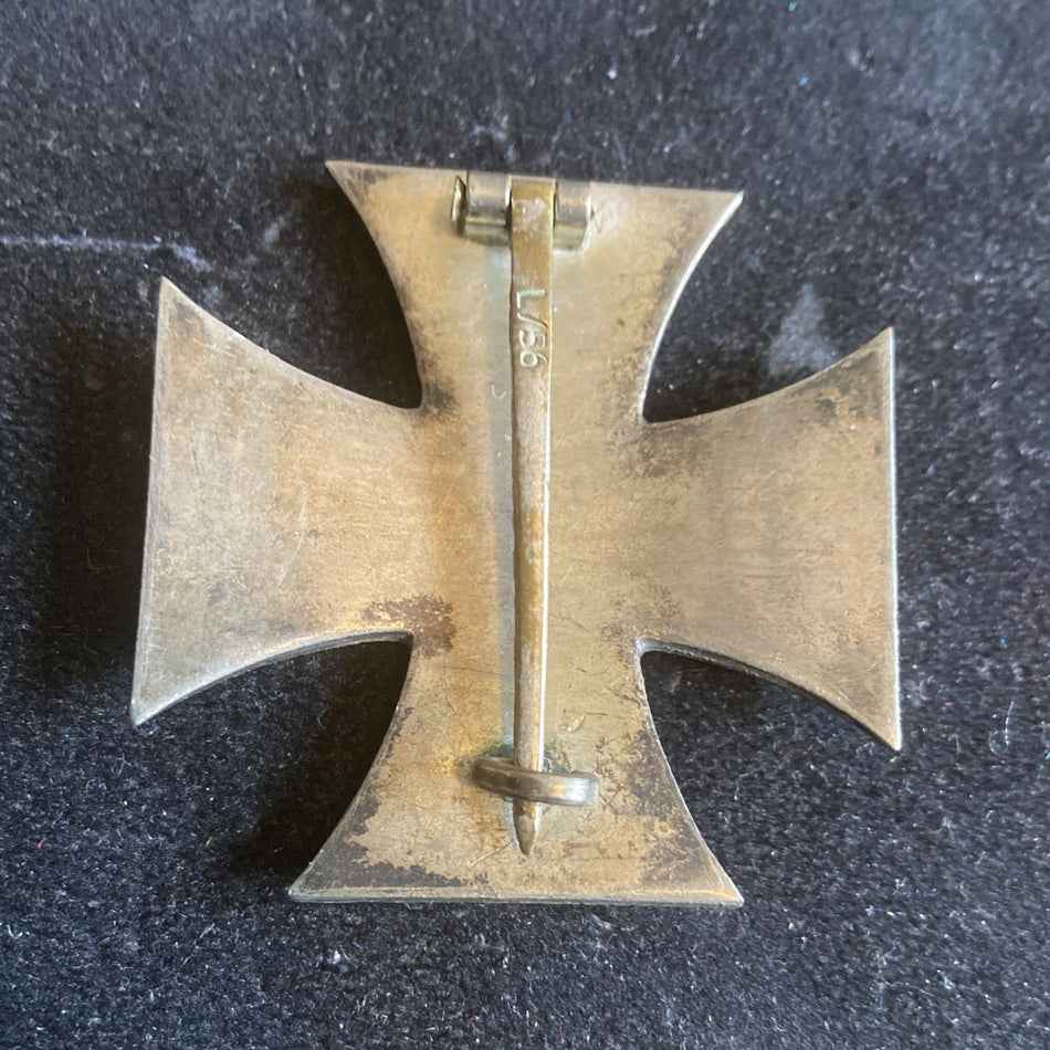 Nazi Germany, Iron Cross, 1st class, convex type, maker marked L/56