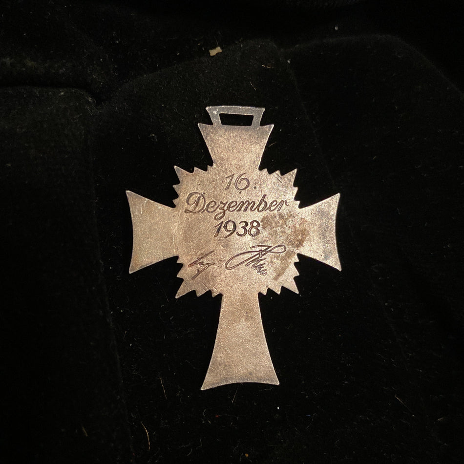 Nazi Germany, Mother's Cross, 2nd class, silver grade