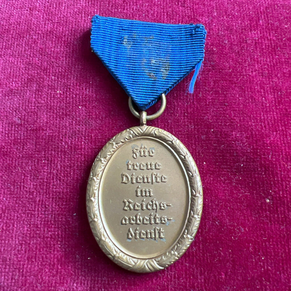 Nazi Germany, R.A.D. Medal, 3rd class, bronze