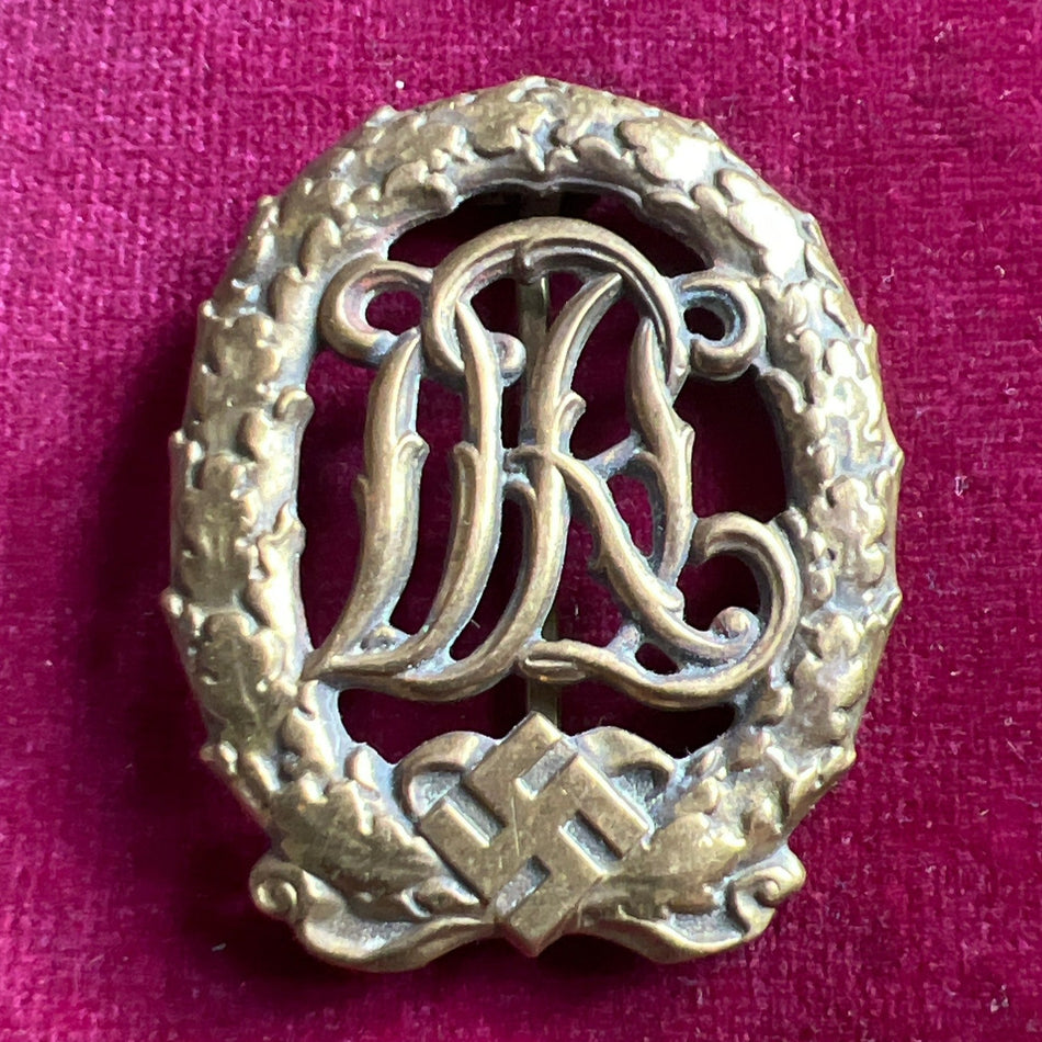 Nazi Germany, D.R.L. Sports Badge, bronze