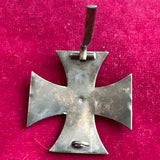 Germany, Iron Cross 1914-18, convex type, maker marked on back of cross, a good example