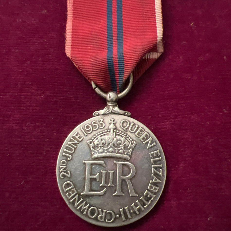 Queen Elizabeth II Coronation Medal, 1953