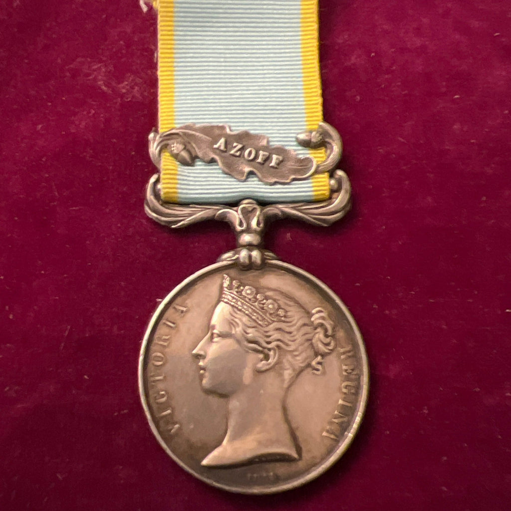 Crimea Medal, Azoff bar, unnamed as issued, a nice example