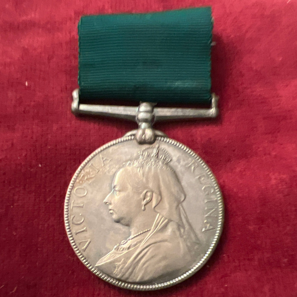Volunteer Long Service Medal to 753 Sergeant S. Bottomley, 2/ Volunteer Force, King's Liverpool Regiment
