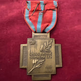 Belgium, Croix du Feu (Fire Cross) 1914-18