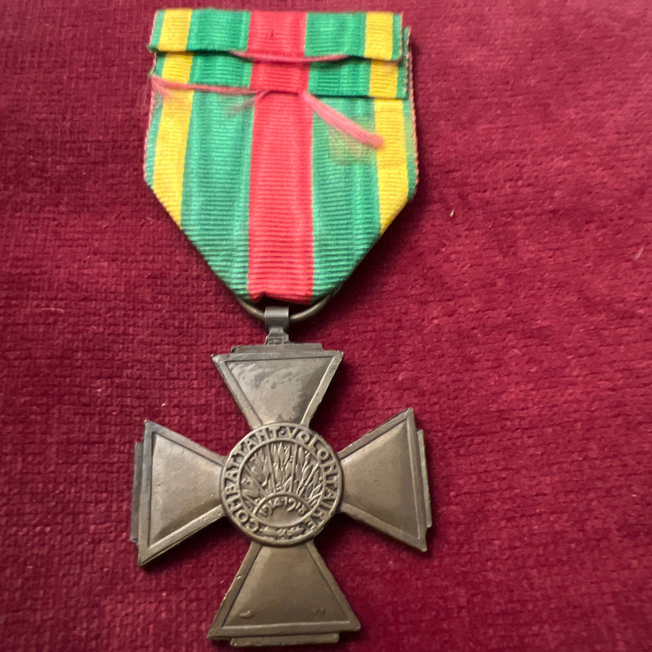 France, Combatant Cross, 1914-18