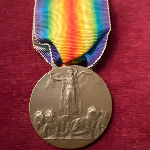 Italy, Victory Medal 1914-18, made by S. Johnson