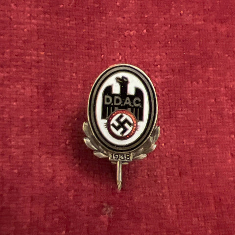Nazi Germany, stick pin of the German Automobile club, dated 1938