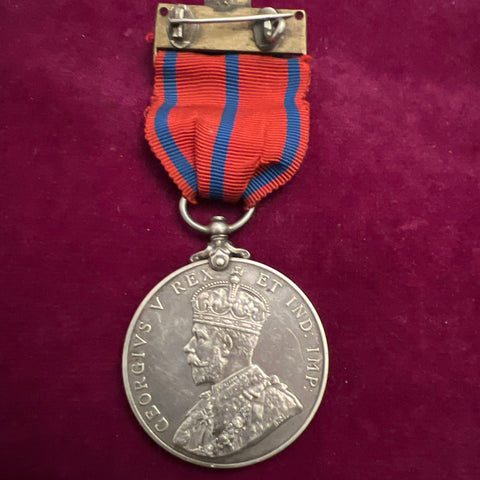 King George V Police Coronation Medal to Police Constable S. Chappell