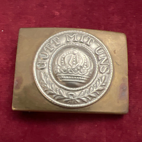 Imperial Germany, belt buckle, 1914-1918 – BuyMilitaryMedals.com