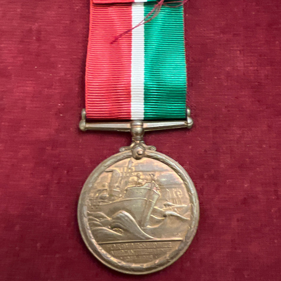 Mercantile Marine War Medal to William Francis Fisher, WW1