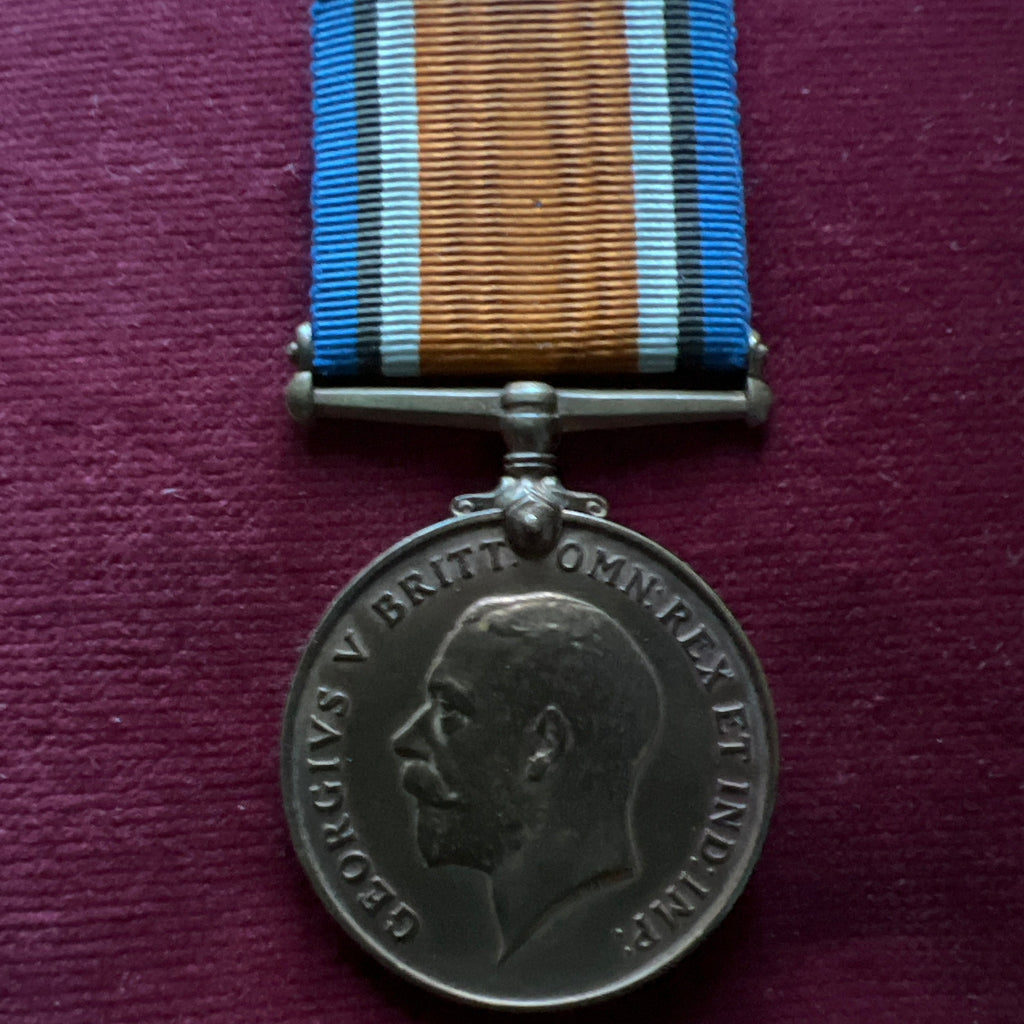 War Medal, bronze, to 6245 Muleteer Macedonian A., WW1
