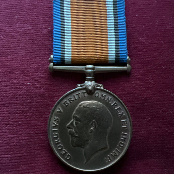 War Medal, bronze, to 6245 Muleteer Macedonian A., WW1