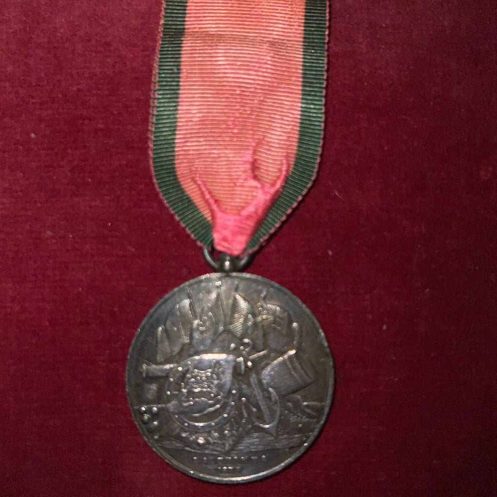 Turkish Crimea Medal, Sardinia issue, a nice example