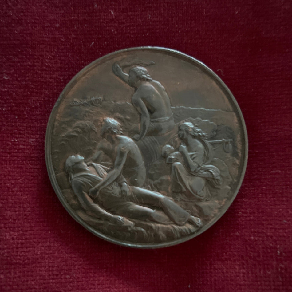 Sea Gallantry Medal, Victorian issue in bronze, to Edward Wilcox, wreck of the Fearnought on 12th October 1890