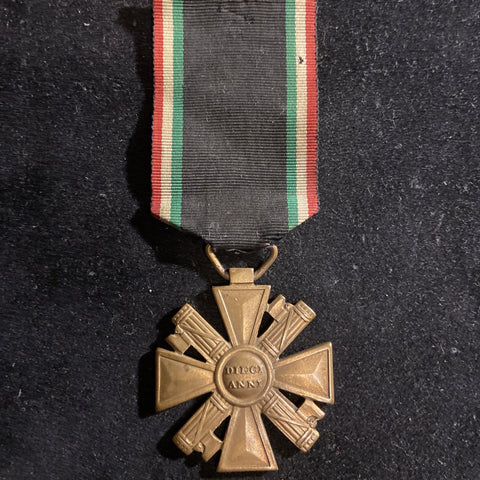 Italy, 10 Year Fascist Long Service Cross