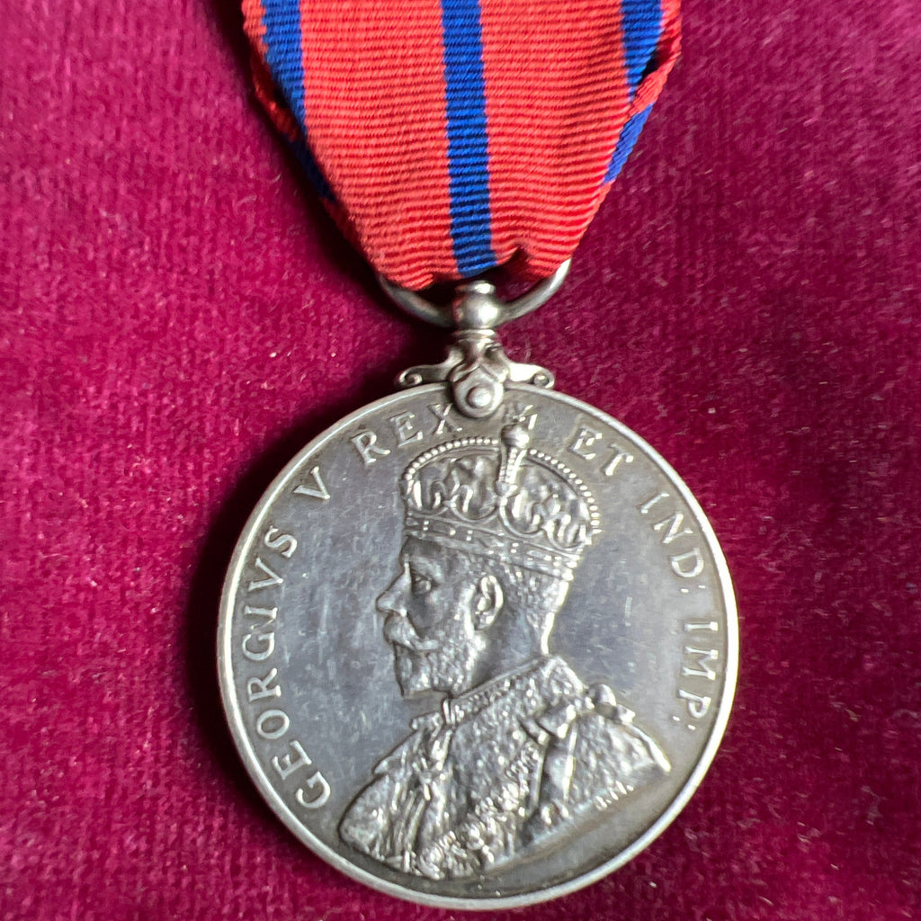 King George V Police Coronation Medal, 1911, to P.C. D. Jay, Metropolitan Police