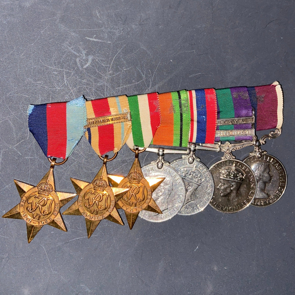 Group of 7 to Aircrafthand Charles William Norman, R.A.F., with history